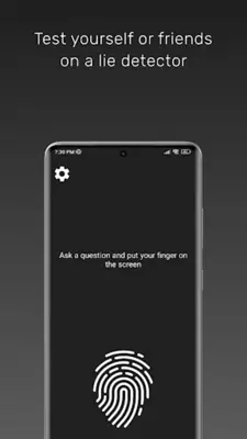 Lie Detector Test Simulator android App screenshot 3